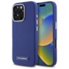 Coque iPhone 16 Pro Karl Lagerfeld FW Metal Plate MagSafe bleue