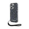 Coque iPhone 16 Pro Karl Lagerfeld Zebra With Cord violette