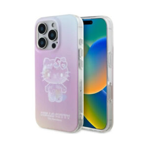Coque iPhone 16 Pro Max Hello Kitty IML 50TH Anniversary MagSafe rose