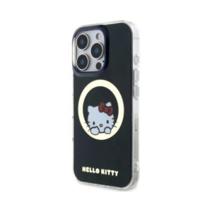 Coque iPhone 16 Pro Max Hello Kitty IML Sweet Kitty MagSafe noire — visuel 2