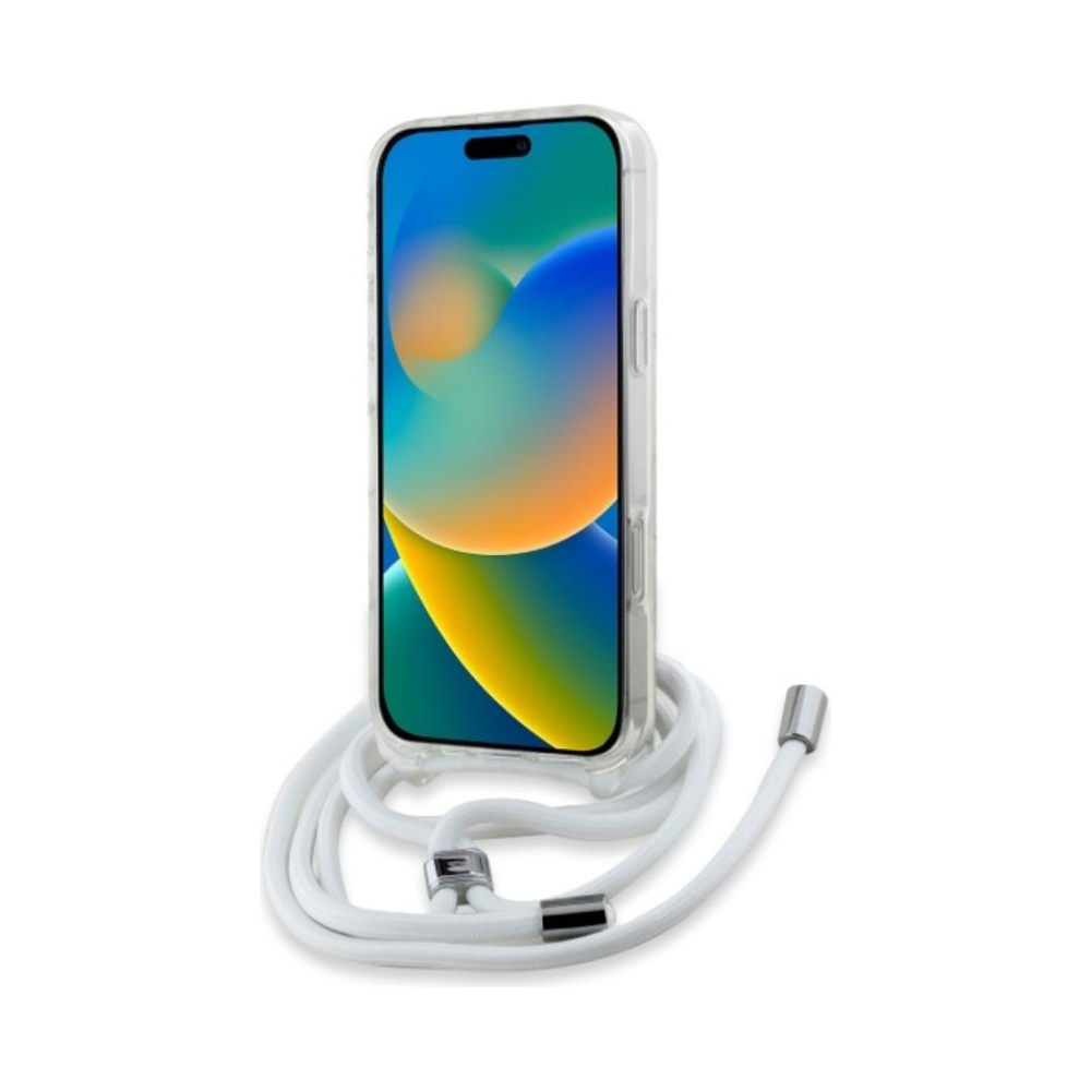Coque iPhone 16 Pro Max Karl Lagerfeld IML Choupette Head & Cord MagSafe transparente — visuel 4