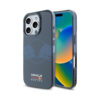 Coque iPhone 16 Pro Max Red Bull IML Two Bulls MagSafe bleu marine