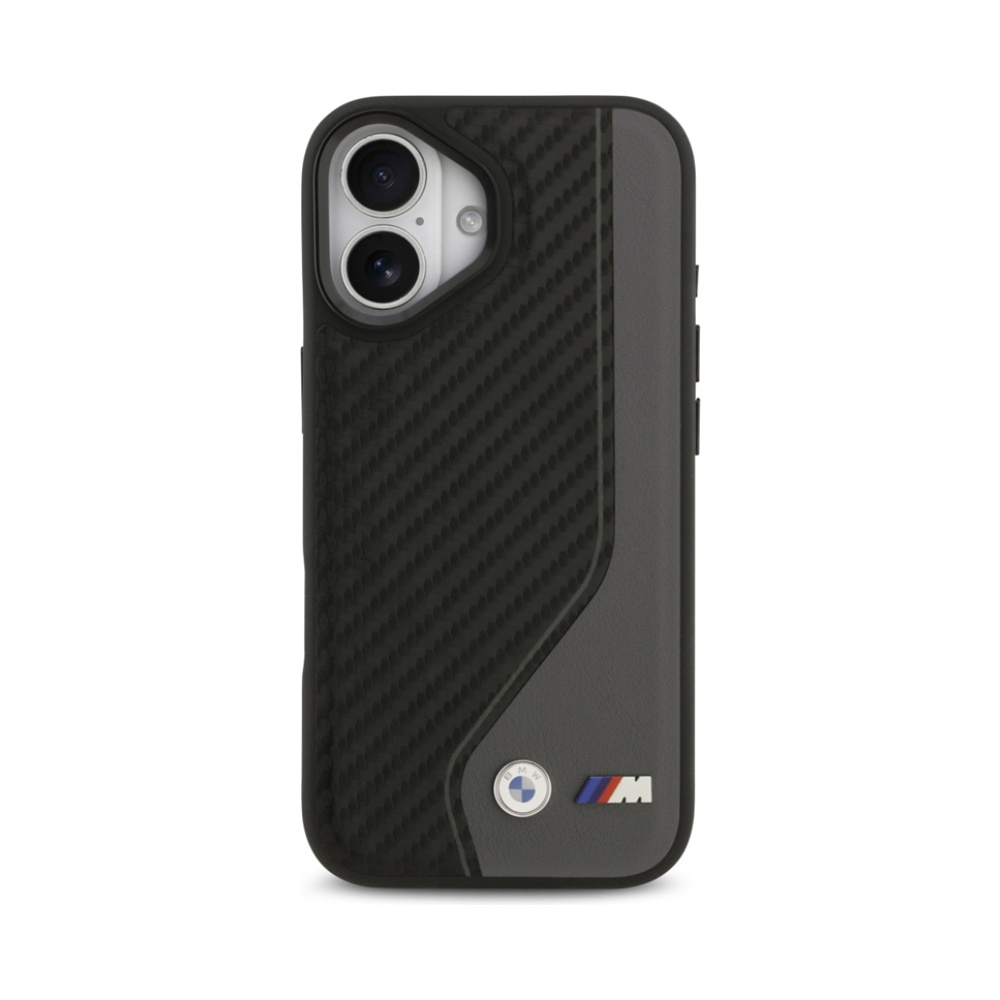 Coque iPhone 17 BMW M Carbon Logo MagSafe — visuel 3