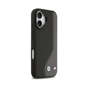 Coque iPhone 17 BMW M Carbon Logo MagSafe — visuel 4