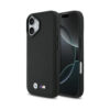 Coque iPhone 17 BMW M Quilted Logo MagSafe noire