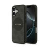 Coque iPhone 17 Guess 4G Circle Classic Logo MagSafe – Case noire