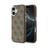 Coque iPhone 17 Guess 4G Classic Logo MagSafe brune