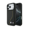 Coque iPhone 17 Pro BMW M Carbon Line & Logo MagSafe jaune