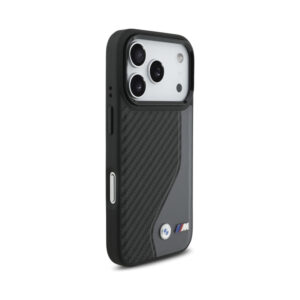 Coque iPhone 17 Pro BMW M Carbon Logo MagSafe — visuel 4