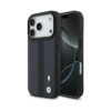 Coque iPhone 17 Pro BMW M Perforated Stripe Logo MagSafe bleu marine