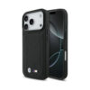 Coque iPhone 17 Pro BMW M Quilted Logo MagSafe noire