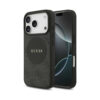Coque iPhone 17 Pro Guess 4G Circle Classic Logo MagSafe – Case noire