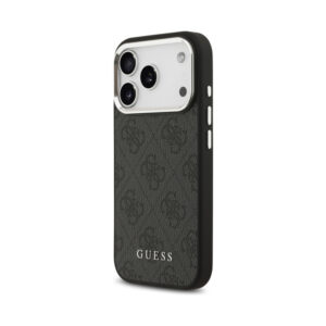 Coque iPhone 17 Pro Guess 4G Classic Logo MagSafe noire — visuel 2