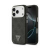 Coque iPhone 17 Pro Guess 4G Triangle Logo MagSafe noire