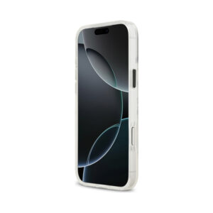 Coque iPhone 17 Pro Karl Lagerfeld IML Choupette Sketch Logo MagSafe transparente — visuel 5