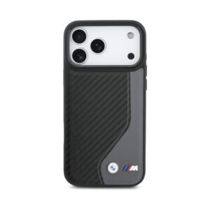 Coque iPhone 17 Pro Max BMW M Carbon Logo MagSafe — visuel 3