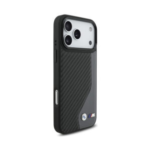 Coque iPhone 17 Pro Max BMW M Carbon Logo MagSafe — visuel 4