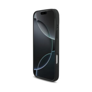 Coque iPhone 17 Pro Max BMW M Carbon Logo MagSafe bleue — visuel 5
