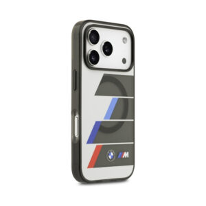 Coque iPhone 17 Pro Max BMW M IML Metal Buttons Tricolor Lines MagSafe — visuel 4