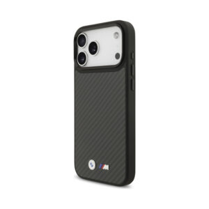 Coque iPhone 17 Pro Max BMW M Kevlar Matt MagSafe noire — visuel 2