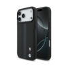 Coque iPhone 17 Pro Max BMW M Perforated Stripe Logo MagSafe bleue