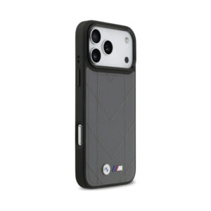 Coque iPhone 17 Pro Max BMW M Quilted Logo MagSafe — visuel 4