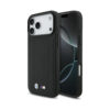 Coque iPhone 17 Pro Max BMW M Quilted Logo MagSafe noire