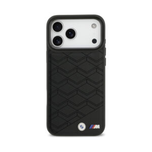 Coque iPhone 17 Pro Max BMW M Shape Logo MagSafe noire — visuel 3