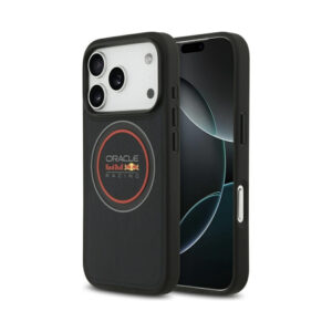 Coque iPhone 17 Pro Max Red Bull Meshed Logo And Red Ring MagSafe bleu marine