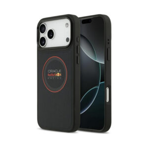 Coque iPhone 17 Pro Max Red Bull Meshed Red Ring & Metal Buttons MagSafe bleu marine