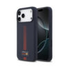 Coque iPhone 17 Pro Max Red Bull Silicone Powerbar MagSafe bleu marine