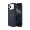 Coque iPhone 17 Pro Max Red Bull Silicone Red Ring MagSafe bleu marine