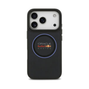 Coque iPhone 17 Pro Red Bull Meshed Blue Ring & Metal Buttons MagSafe bleu marine — visuel 3