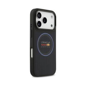 Coque iPhone 17 Pro Red Bull Meshed Blue Ring & Metal Buttons MagSafe bleu marine — visuel 4