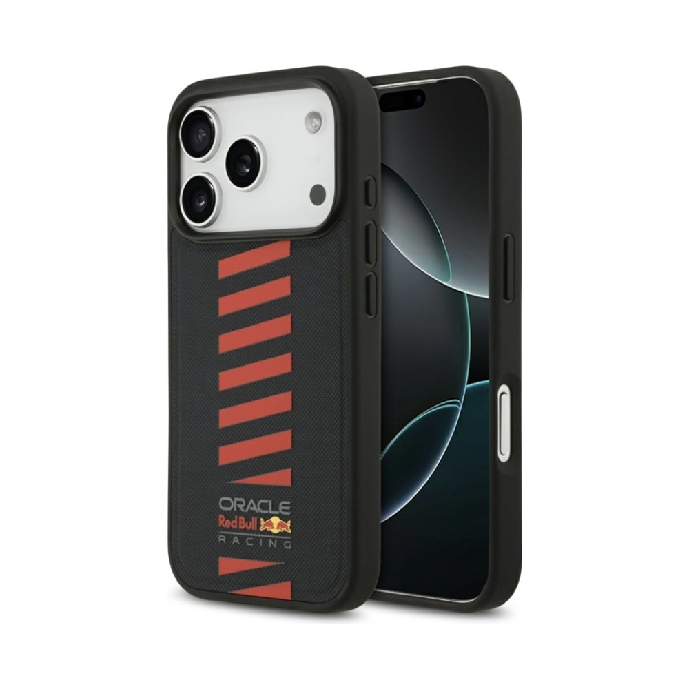 Coque iPhone 17 Pro Red Bull Meshed Powerbar MagSafe bleu marine