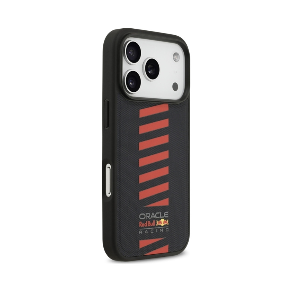 Coque iPhone 17 Pro Red Bull Meshed Powerbar MagSafe bleu marine — visuel 4