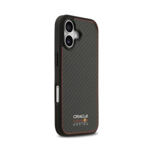 Coque iPhone 17 Red Bull Kevlar Logo Matt MagSafe noire — visuel 4