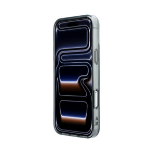 Coque iPhone 18 Pro Max AMG IML Transparent Bicolor Block MagSafe noire et grise — visuel 5