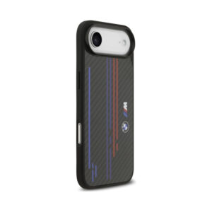 Coque iPhone Air BMW M Kevlar Lines & Logo MagSafe noire — visuel 2