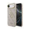 Coque iPhone Air Guess 4G Big 4G Classic Logo rose et dorée