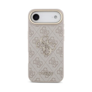 Coque iPhone Air Guess 4G Big 4G Classic Logo rose et dorée — visuel 3