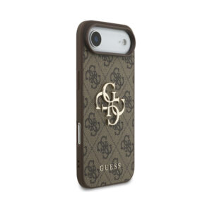 Coque iPhone Air Guess 4G Big Logo brune — visuel 2