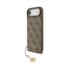 Coque iPhone Air Guess 4G Charms Collection MagSafe brune