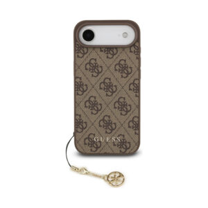 Coque iPhone Air Guess 4G Charms Collection MagSafe brune — visuel 2