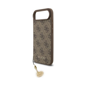 Coque iPhone Air Guess 4G Charms Collection MagSafe brune — visuel 5