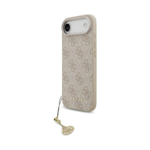 Coque iPhone Air Guess 4G Charms Collection MagSafe rose