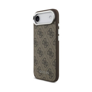 Coque iPhone Air Guess 4G Classic Logo MagSafe brune — visuel 2
