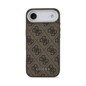 Coque iPhone Air Guess 4G Classic Logo MagSafe brune — visuel 3