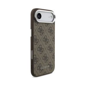 Coque iPhone Air Guess 4G Classic Logo MagSafe brune — visuel 4