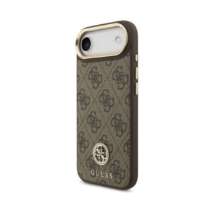 Coque iPhone Air Guess 4G Strass Logo MagSafe brune — visuel 2